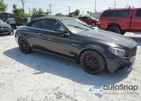 2019 Mercedes-Benz C 63 Amg-S z USA, uszkodzony, nr VIN WDDWK8HB9KF847338